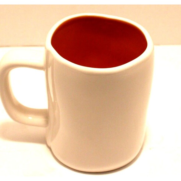 Rae Dunn Food Coma Large Coffee Mug With Orange Inside 16 Ounces - Picture 3 of 5